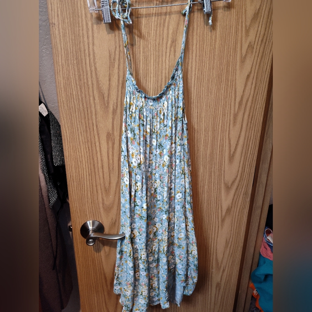 Floral Spaghetti Strap Dress